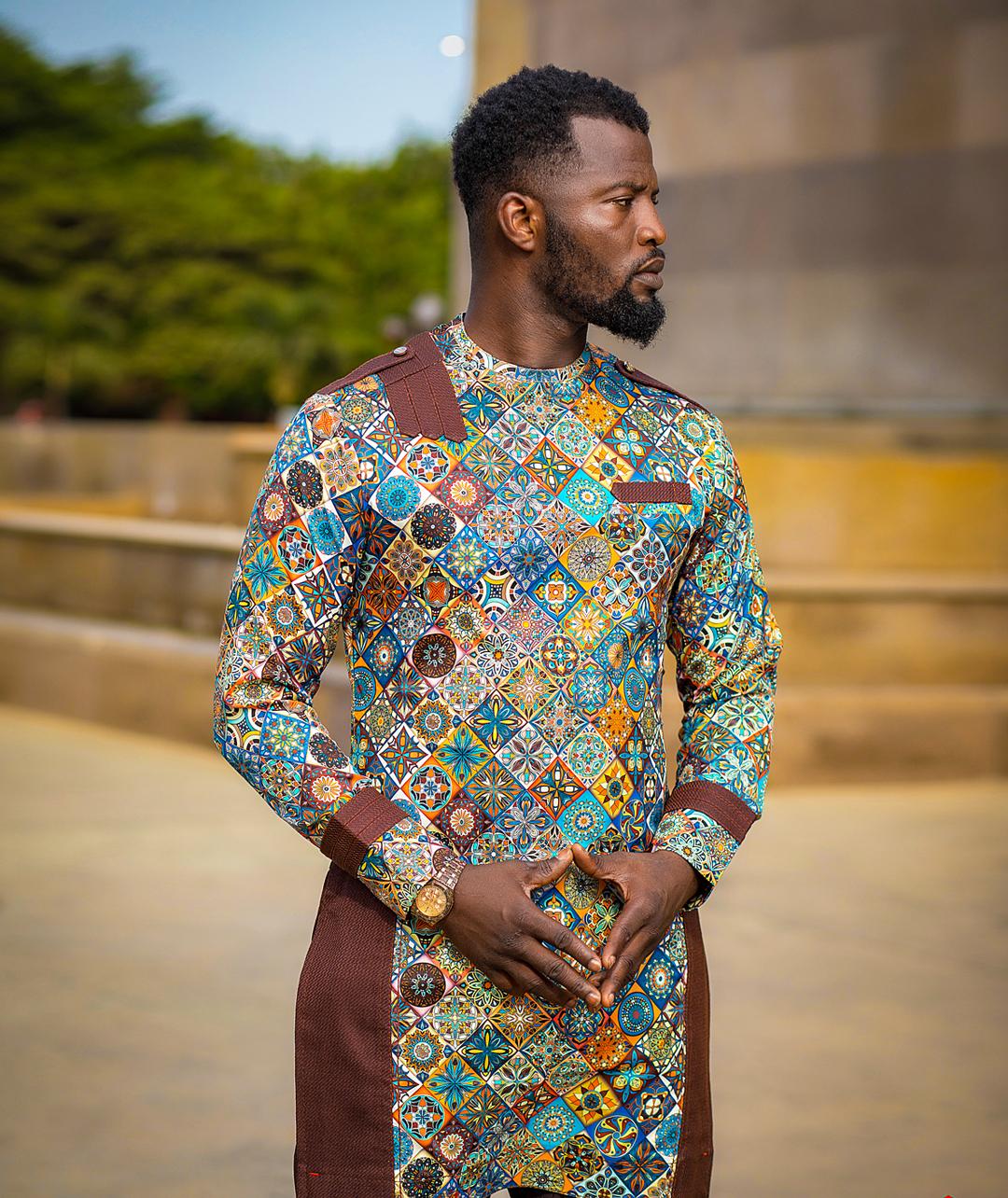 Male Adult Kaftan Efutu  Fante - EF 7